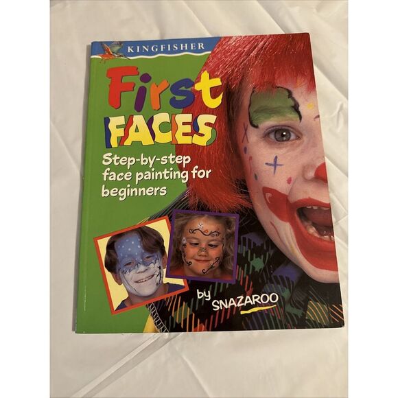 Snazaroo First Faces Face Painting Book For Beginners - Picture 1 of 3